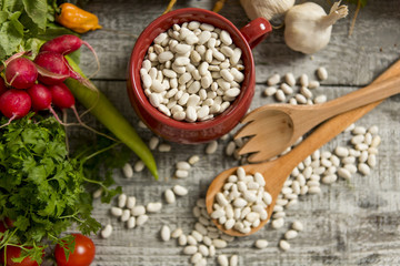 Fresh food on the table