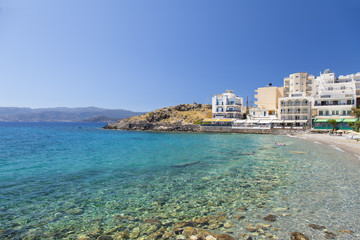 Fototapeta na wymiar Agios Nikolaos Beach