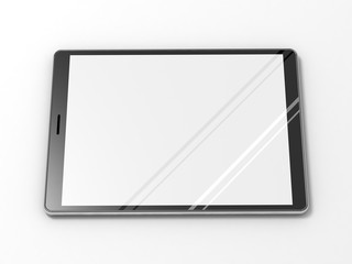 Tablet PC 3. Tablet PC on a white background.