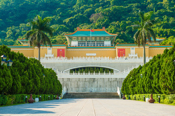 Obraz premium Muzeum Pałacu Narodowego w Tajpej na Tajwanie