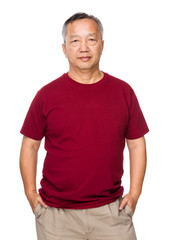 Fototapeta premium Asian man portrait