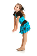 Dancer: Pretty Jazz Dancer Smiles For Camera