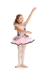 Dancer: Ballet Dancer Gestures to Space to Side © seanlockephotography