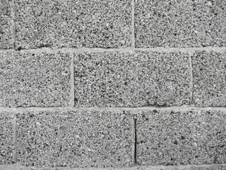 Gray brick wall background