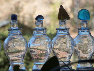 Botellas de vidrio