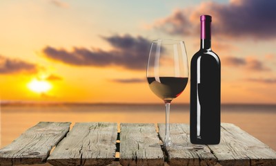 Wine Bottle, Wine, Bottle.