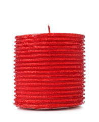Red Christmas candle