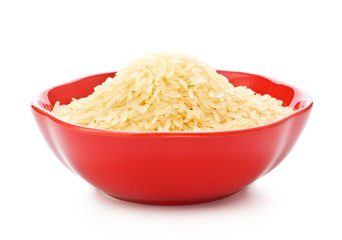 Bowl Of Raw Rice