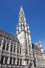 Fototapeta na wymiar Hôtel de ville Bruxelles 1