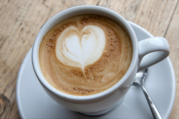 Heart Latte Froth