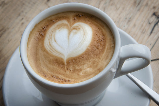 Heart Latte Froth