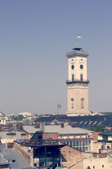 Cityscape of Lviv