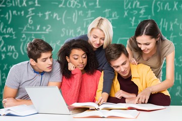Students, university, adults.