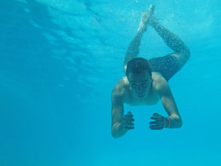 Mergulho no oceano