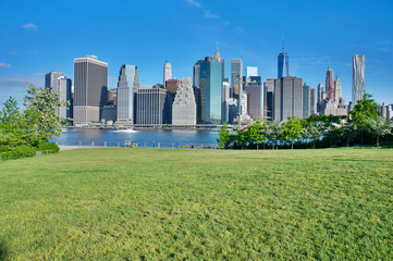 Obraz premium Manhattan New York City Skyline