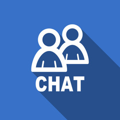 chat flat icon