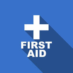 first aid flat icon