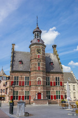 Obraz premium Medieval building of museum het Petershuis in Gennep