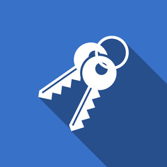keys flat icon