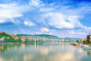 Fototapeta na wymiar Cityscape Budapest Hungary