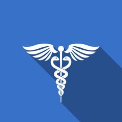 emergency flat icon hospital sign