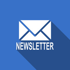 newsletter flat icon