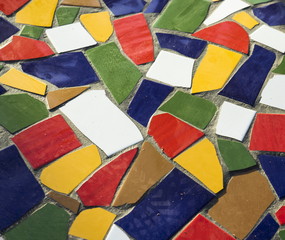 Mosaic in the Spanish style