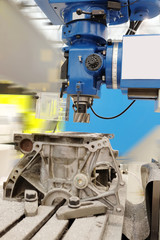 The image of metal-working machine