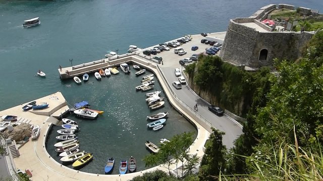 Haven in Ulcinj, Montenegro