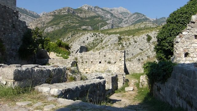 Stari Bar ruins in Montenegro
