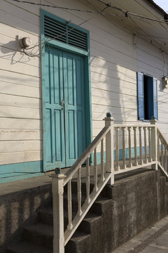typical architecture in San Juan del Sur