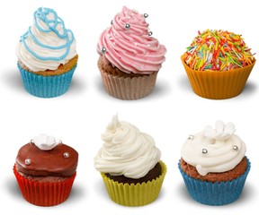 Cupcake, Candy, Chocolate.