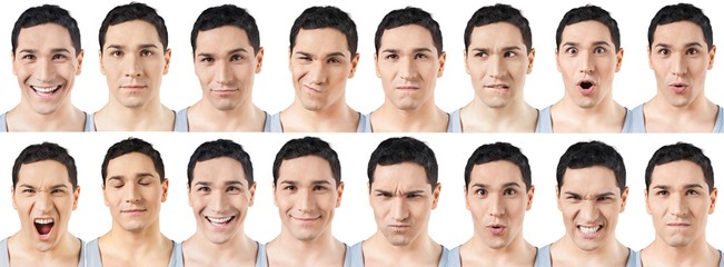 Fototapeta Human Face, Facial Expression, Men. obraz