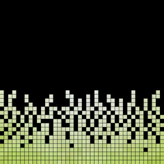 abstract square pixel mosaic background