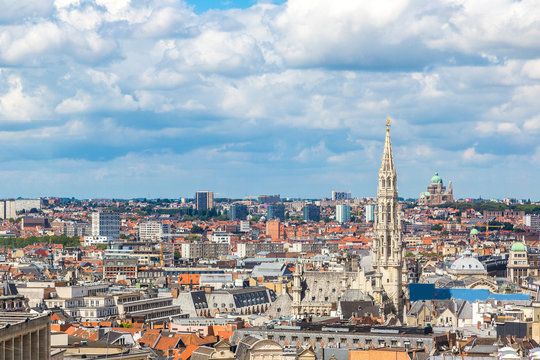 Cityscape of Brussels