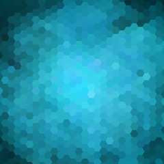 abstract geometric hexagon background