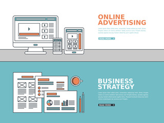 business advertising banner