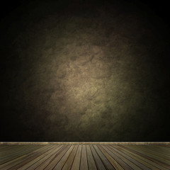 grunge empty room interior