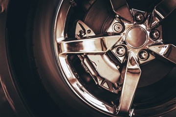 Chrome Car Wheel
