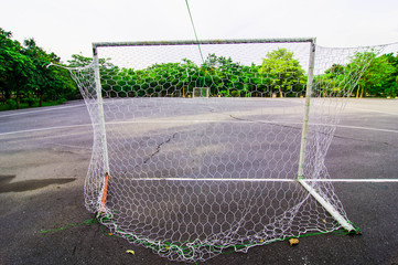 Futsals field in the Garden, Thailand