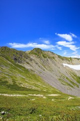 Southern Alps Mt. Senjougatake, Yamanashi, Japan