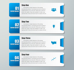Design clean number banners template.graphic or website layout.