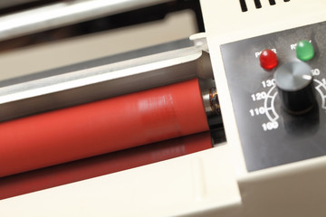Rubber rolls for laminating machines