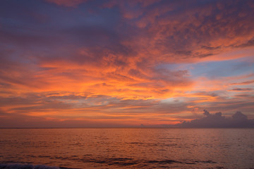 Obraz premium Sunset sky