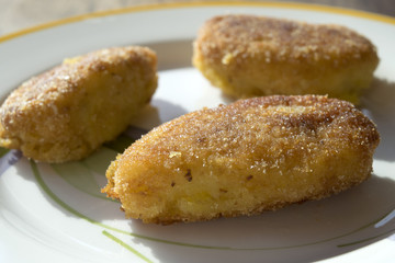 croquettes of potatoes