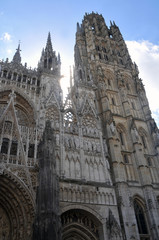 Fototapeta premium Rouen cathedral Normandy