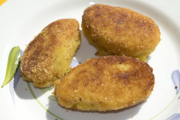 croquettes of potatoes
