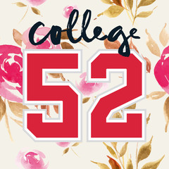 Print for T-shirt. Seamless pattern.