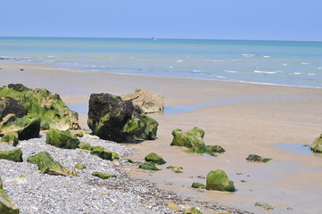 Dieppe, sea coast, Normandy, 