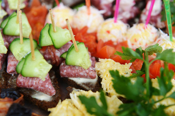  snack with vegetables